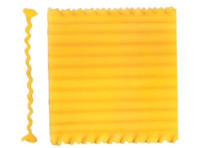 Фильера per produzioone di pasta secca, lasagna con bordi lisci e ondulati. №583/01